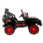 Elektrické autíčko Raptor Drifter 4x4 off road - čierno-oranžové